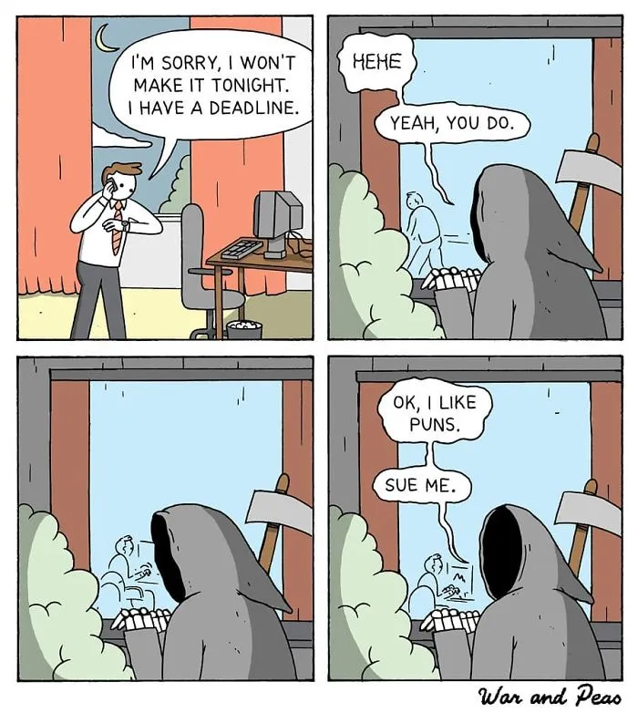 45 Humorous Comics With Unexpected Plot Twists By War And Peas (New Comics)