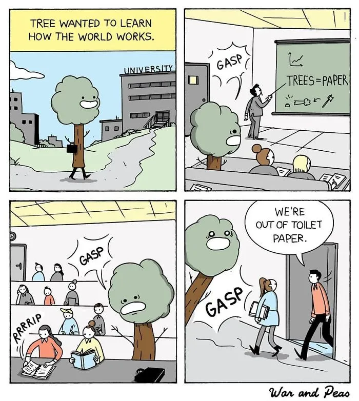 45 Humorous Comics With Unexpected Plot Twists By War And Peas (New Comics)