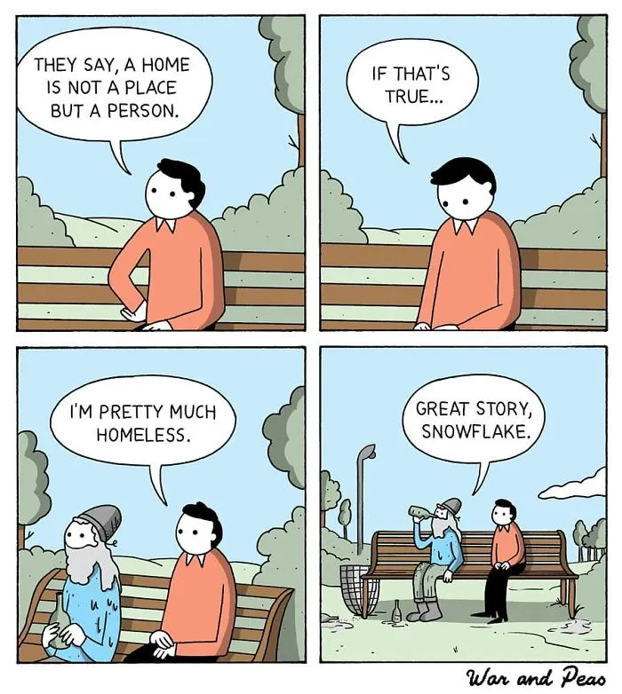 45 Humorous Comics With Unexpected Plot Twists By War And Peas (New Comics)