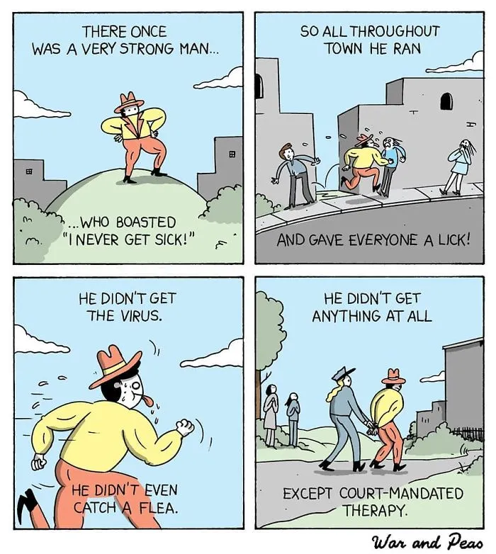 45 Humorous Comics With Unexpected Plot Twists By War And Peas (New Comics)