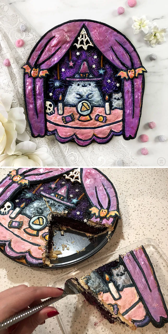 Baker Comes Up With The Spookiest Halloween Pies, And Here Are 29 Of Her Best Ones (New Pics)