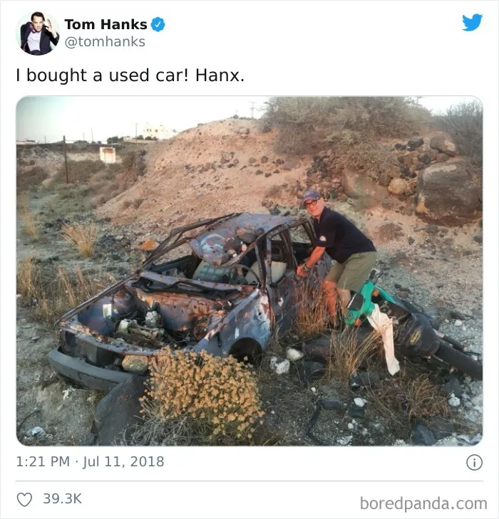 30 Tom Hanks Tweets That Prove He’s A National Treasure