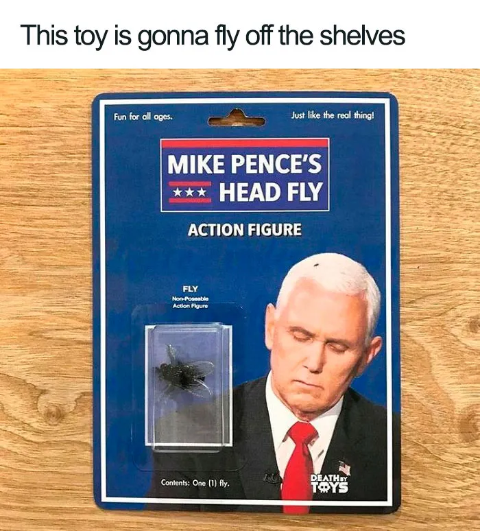 47 Memes That Wouldn't Exist If The Fly Didn't Land On Mike Pence's Head Last Night