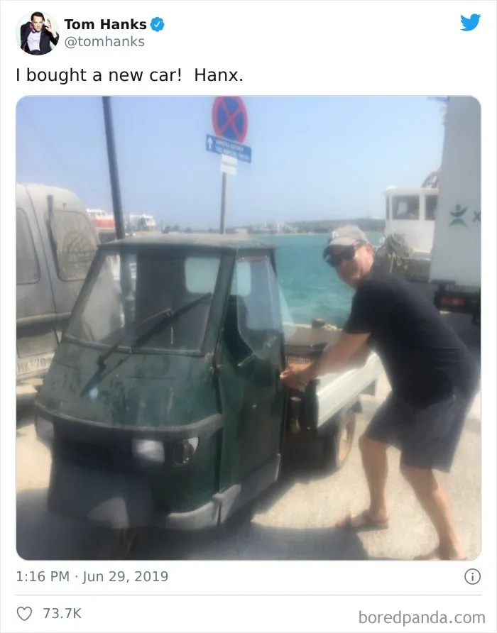 30 Tom Hanks Tweets That Prove He’s A National Treasure