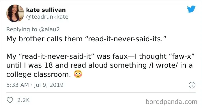 Twitter Users Are Sharing The Words They Thought They Were Pronouncing Right But Were Wrong The Entire Time (31 Tweets)