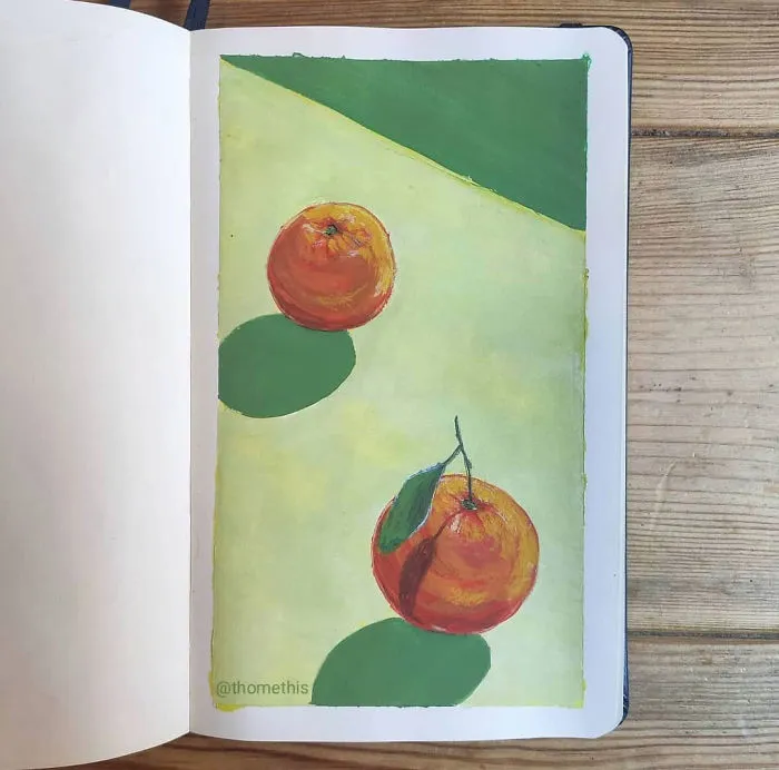 I've Challenged Myself To Draw A Gouache Painting A Day, Here's The Final Part (50 New Pics)