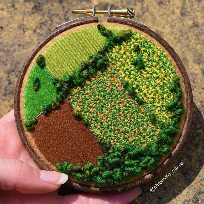 35 Of The Most Beautiful Pieces Of Aerial Embroidery Showing Off British Nature