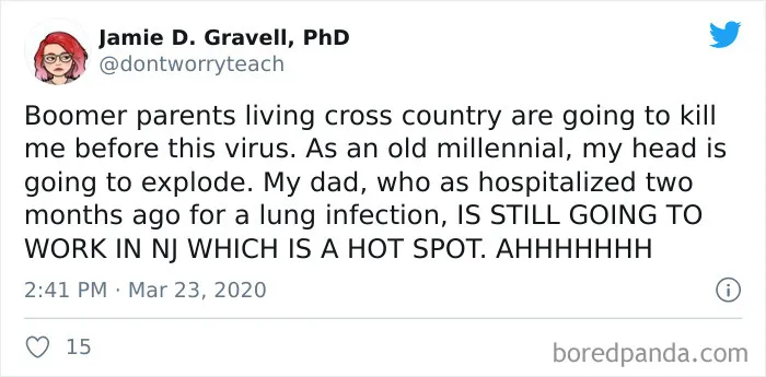 34 Tweets By Kids Who Don't Know How To Deal With Covidiot Parents