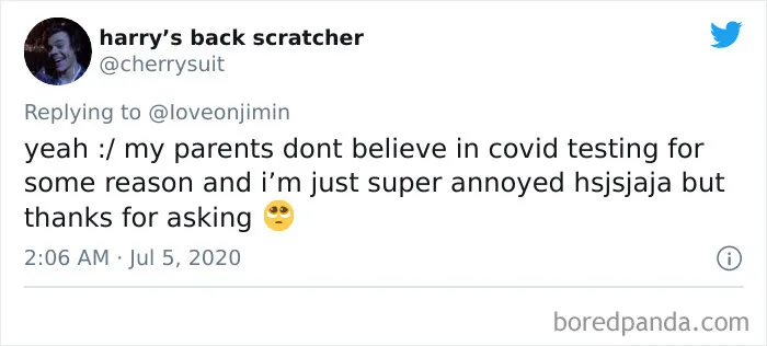 34 Tweets By Kids Who Don't Know How To Deal With Covidiot Parents