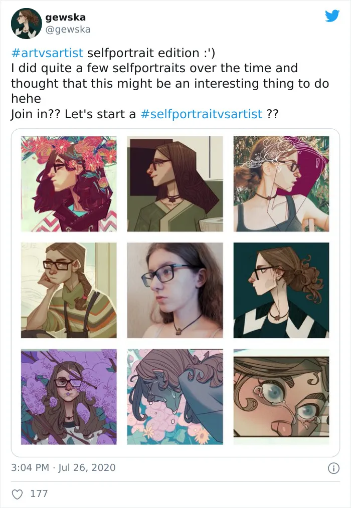 45 Of The Best Responses To The "Art Vs. Artist" Challenge