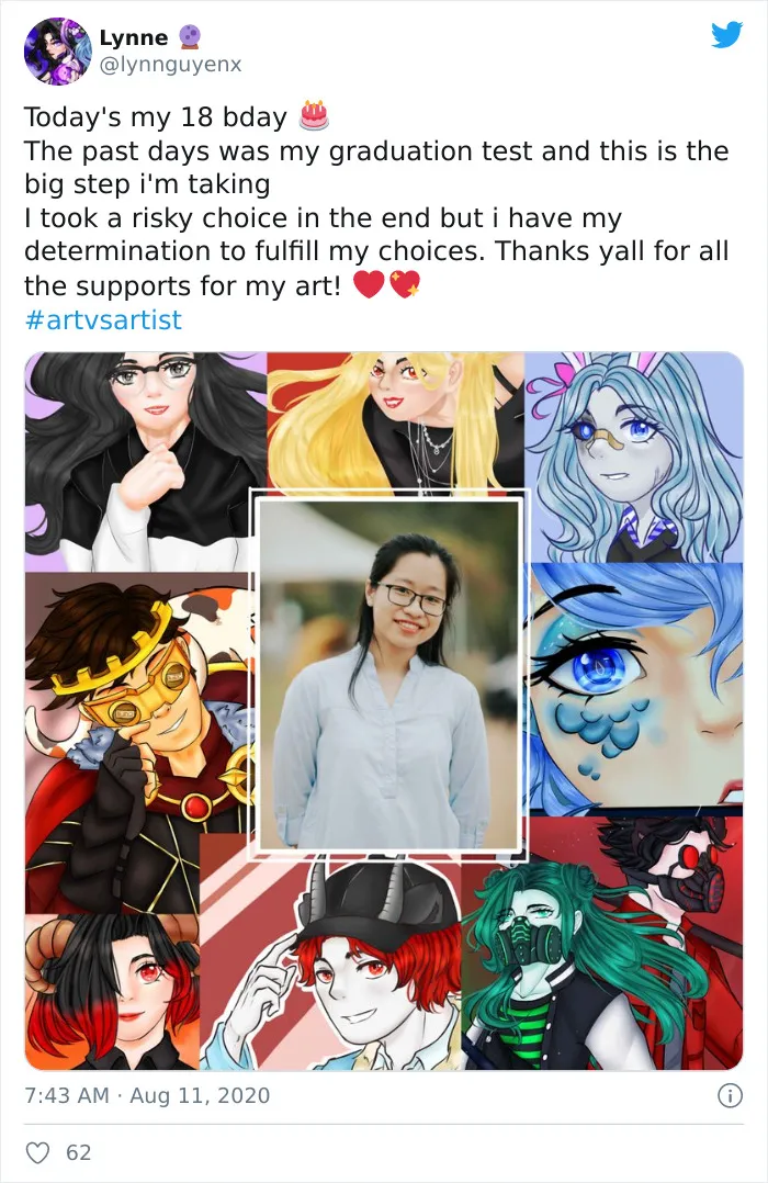 45 Of The Best Responses To The "Art Vs. Artist" Challenge
