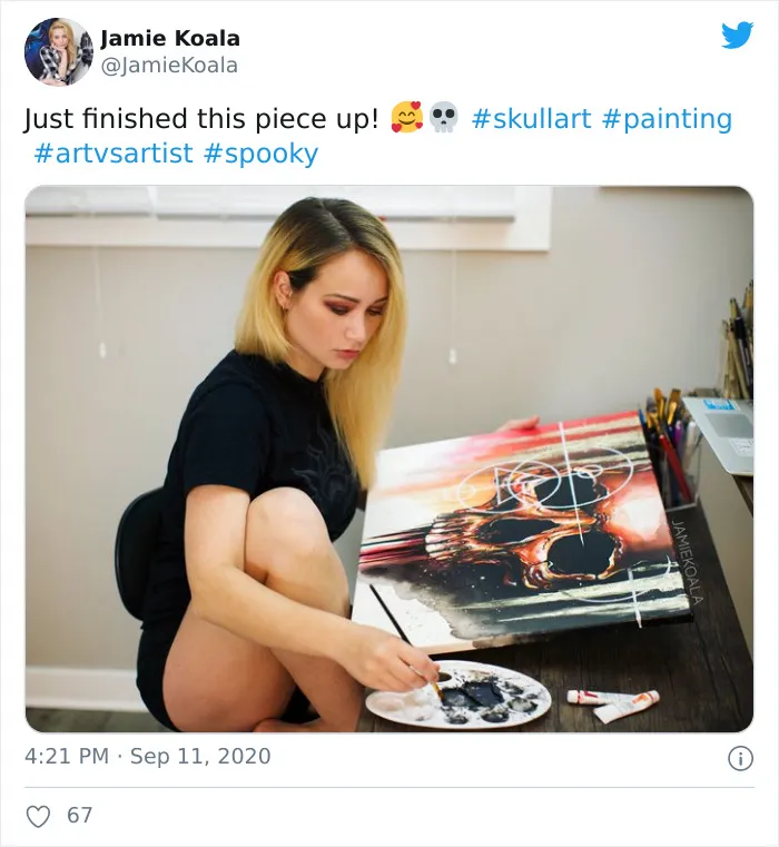 45 Of The Best Responses To The "Art Vs. Artist" Challenge