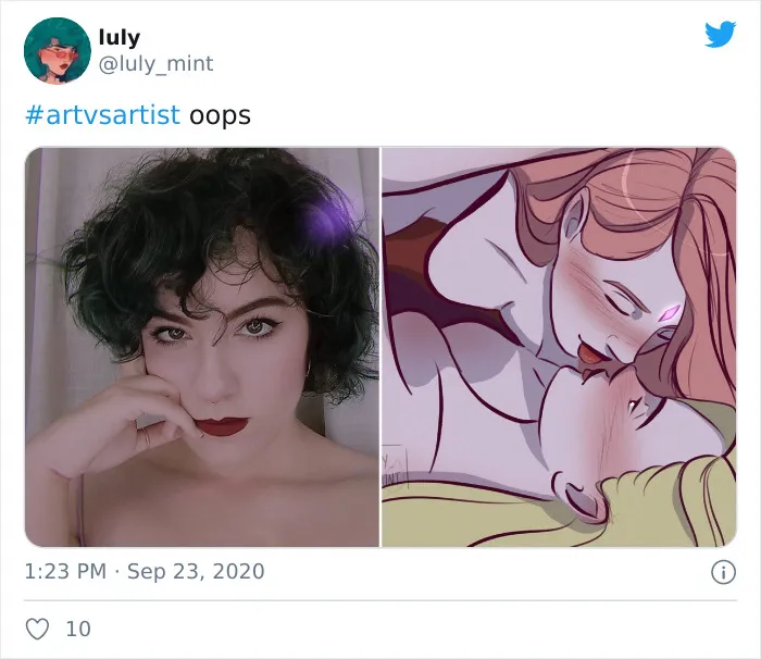 45 Of The Best Responses To The "Art Vs. Artist" Challenge