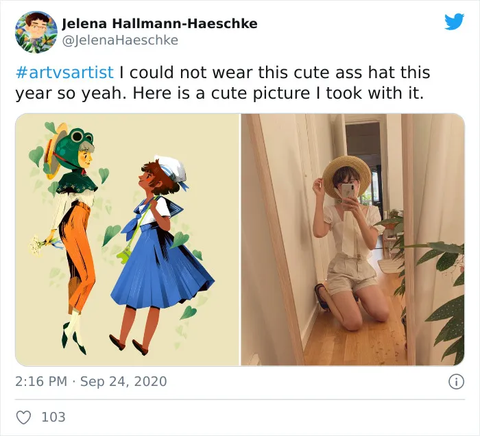 45 Of The Best Responses To The "Art Vs. Artist" Challenge