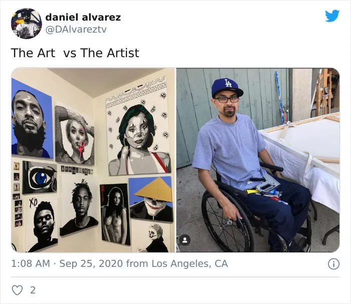 45 Of The Best Responses To The "Art Vs. Artist" Challenge