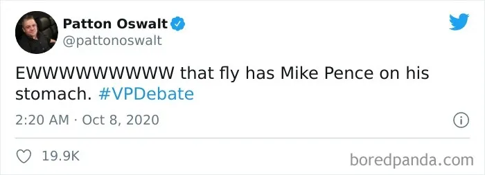 47 Memes That Wouldn't Exist If The Fly Didn't Land On Mike Pence's Head Last Night