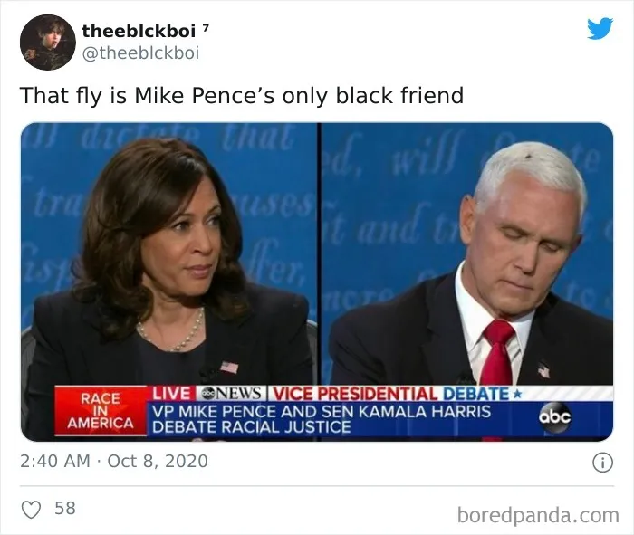 47 Memes That Wouldn't Exist If The Fly Didn't Land On Mike Pence's Head Last Night