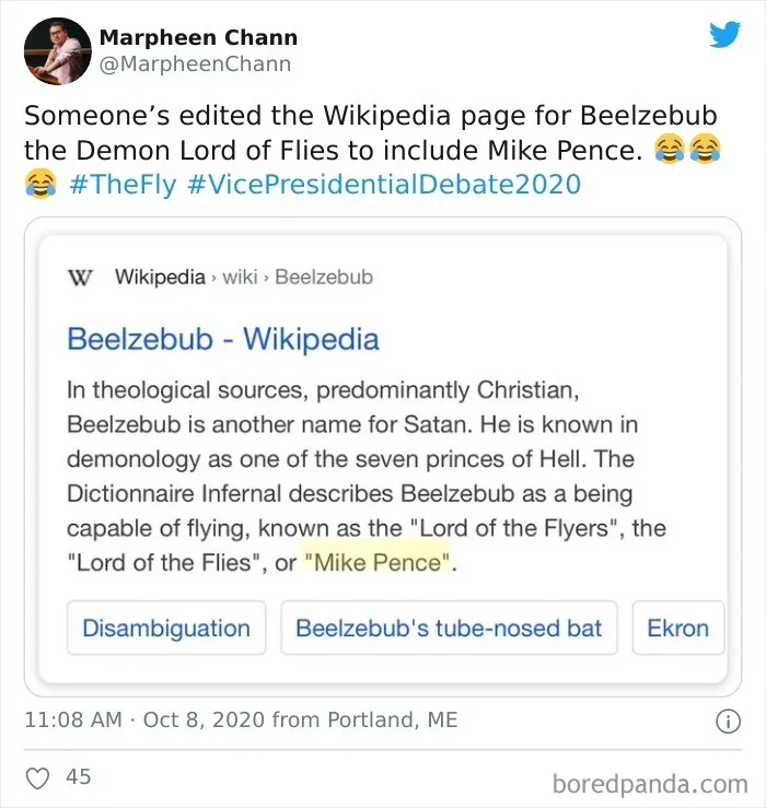 47 Memes That Wouldn't Exist If The Fly Didn't Land On Mike Pence's Head Last Night