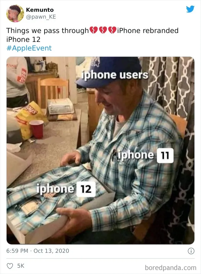 People Are Making Fun Of The New iPhone 12 In 30 Hilarious Memes