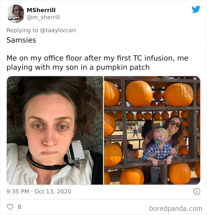 People Take ‘How It Started Vs. How It's Going’ Challenge To Another Level Of Wholesomeness By Sharing Their Cancer Stories (30 Pics)