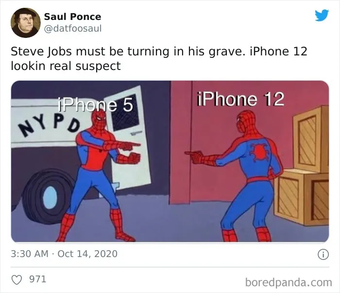 People Are Making Fun Of The New iPhone 12 In 30 Hilarious Memes