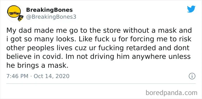 34 Tweets By Kids Who Don't Know How To Deal With Covidiot Parents