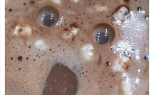 People Are Sharing Accidental Coffee Art (30 Pics)