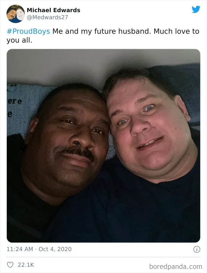 White Supremacist Group Makes The #ProudBoys Hashtag A Thing, The Gay Community Hijacks It