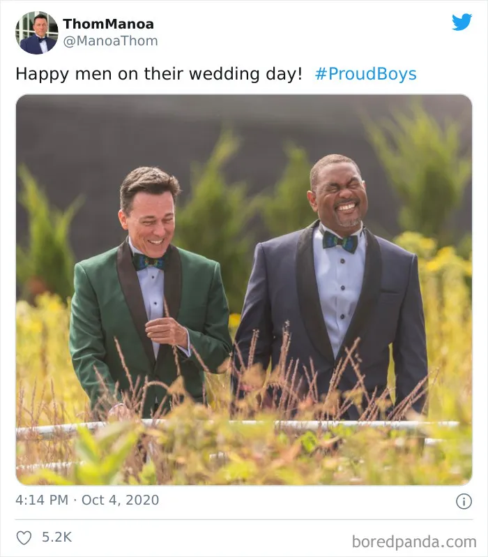 White Supremacist Group Makes The #ProudBoys Hashtag A Thing, The Gay Community Hijacks It