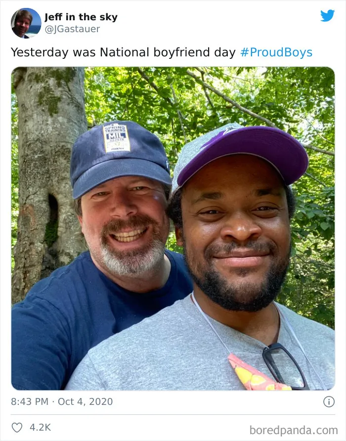White Supremacist Group Makes The #ProudBoys Hashtag A Thing, The Gay Community Hijacks It