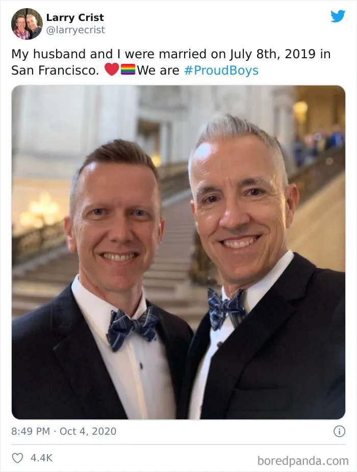 White Supremacist Group Makes The #ProudBoys Hashtag A Thing, The Gay Community Hijacks It