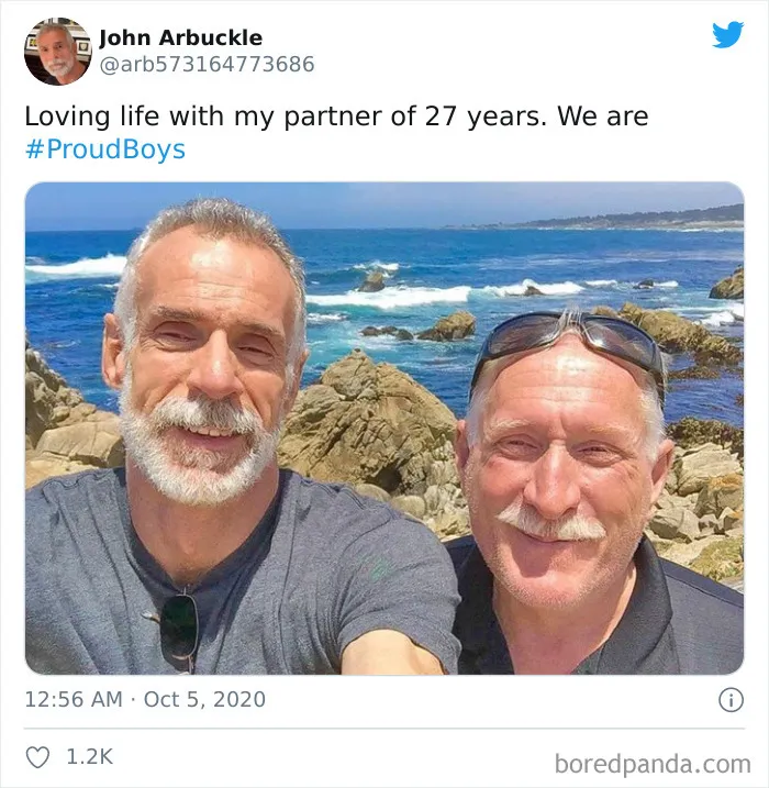 White Supremacist Group Makes The #ProudBoys Hashtag A Thing, The Gay Community Hijacks It