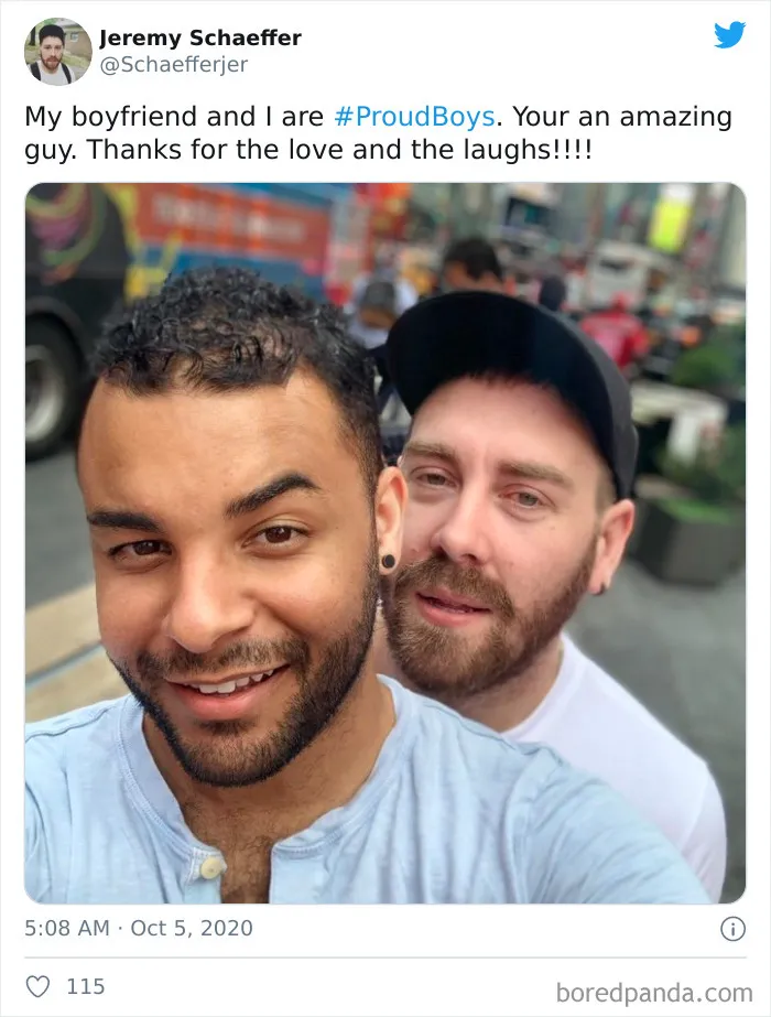 White Supremacist Group Makes The #ProudBoys Hashtag A Thing, The Gay Community Hijacks It