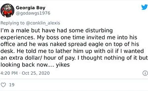Women Are Sharing How Male Coworkers Creeped Them Out In 50 Tweets