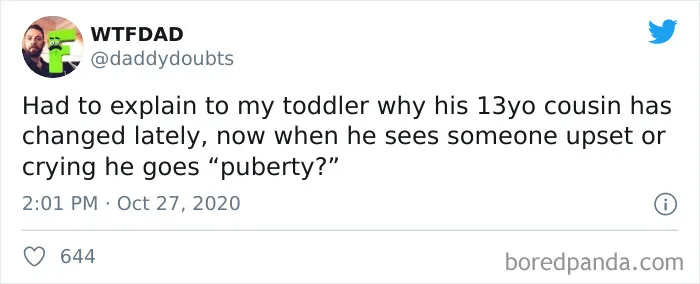 50 Of The Best Parenting Tweets Of October