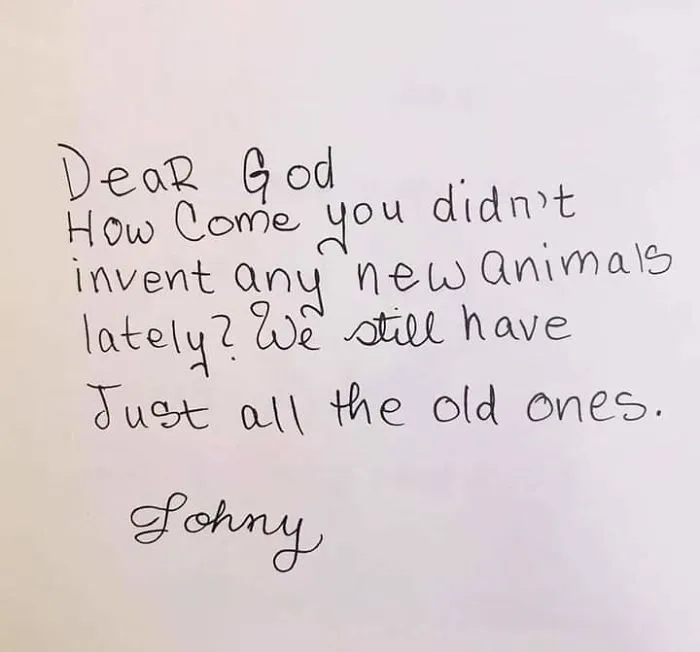 Teacher Has Her 3rd Grade Students Asking Questions To God And Their Letters Are Beautifully Innocent