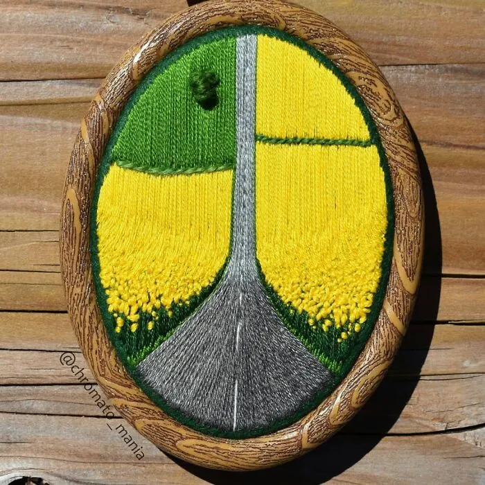 35 Of The Most Beautiful Pieces Of Aerial Embroidery Showing Off British Nature
