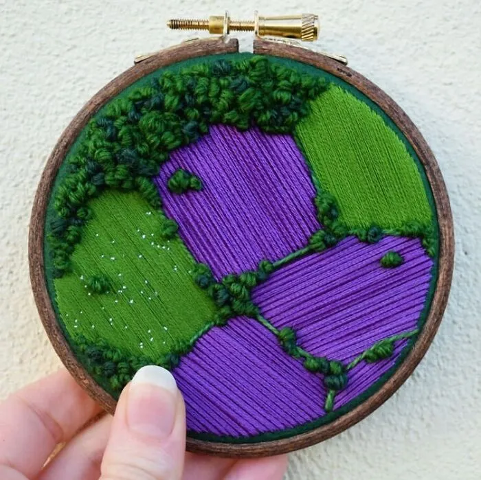 35 Of The Most Beautiful Pieces Of Aerial Embroidery Showing Off British Nature