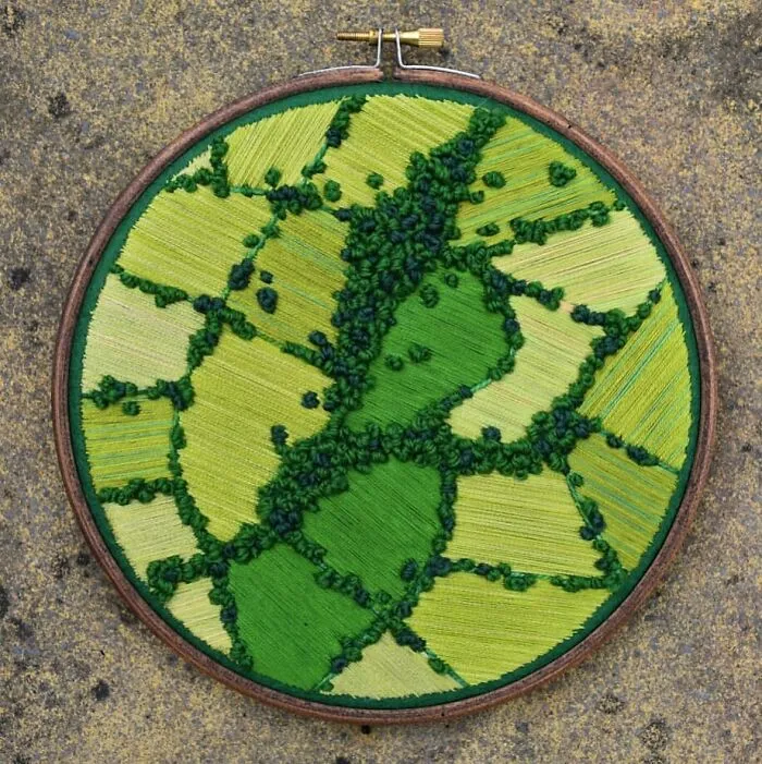 35 Of The Most Beautiful Pieces Of Aerial Embroidery Showing Off British Nature