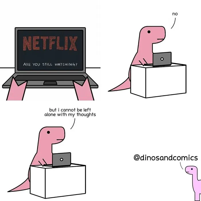 Explore Mental Health and Life Through Honest Dinosaur Comic Strips