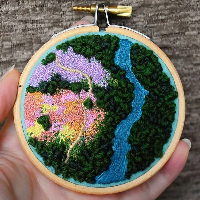35 Of The Most Beautiful Pieces Of Aerial Embroidery Showing Off British Nature