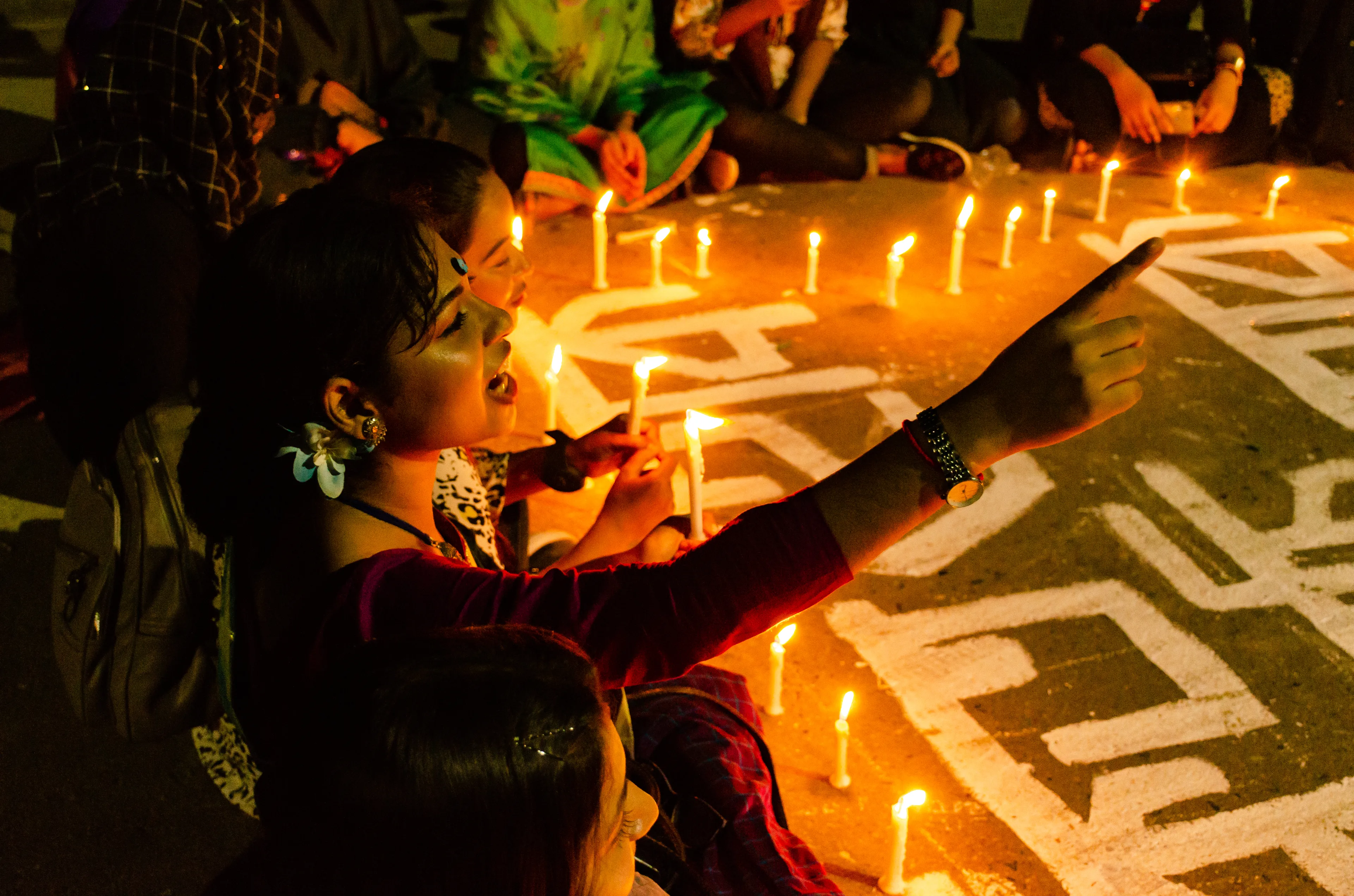 Photographer Shows The Protest Against Rape In Bangladesh.