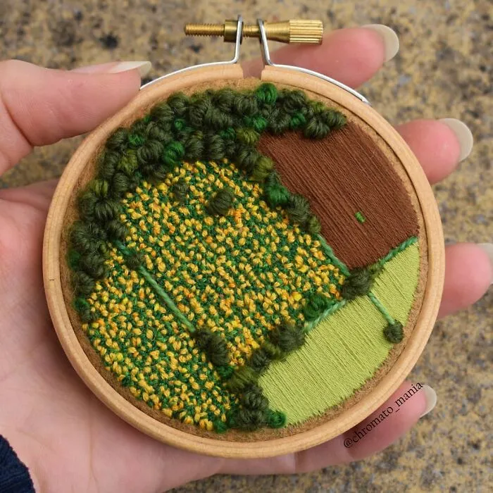 35 Of The Most Beautiful Pieces Of Aerial Embroidery Showing Off British Nature