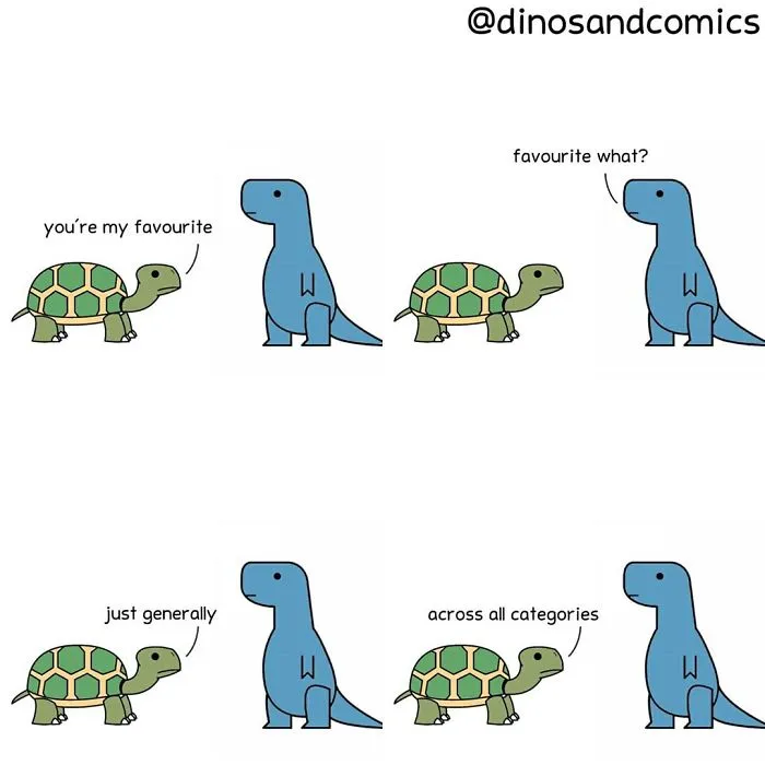 Explore Mental Health and Life Through Honest Dinosaur Comic Strips