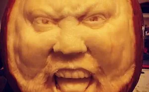 I Carve Pumpkins Into Famous Faces (12 Pics)