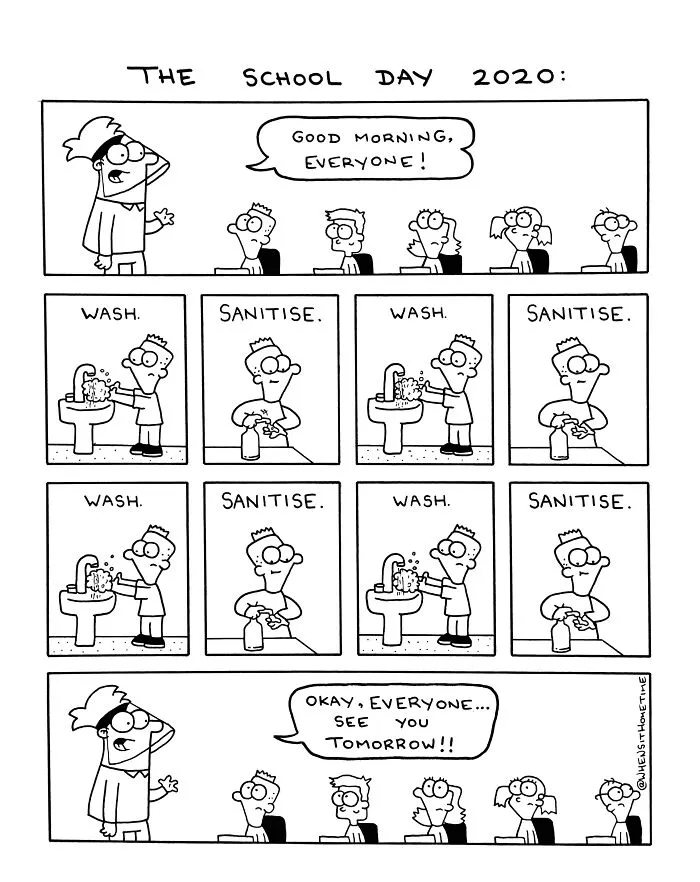 13 Funny Comics That Sum Up My Teaching Experience During This Pandemic