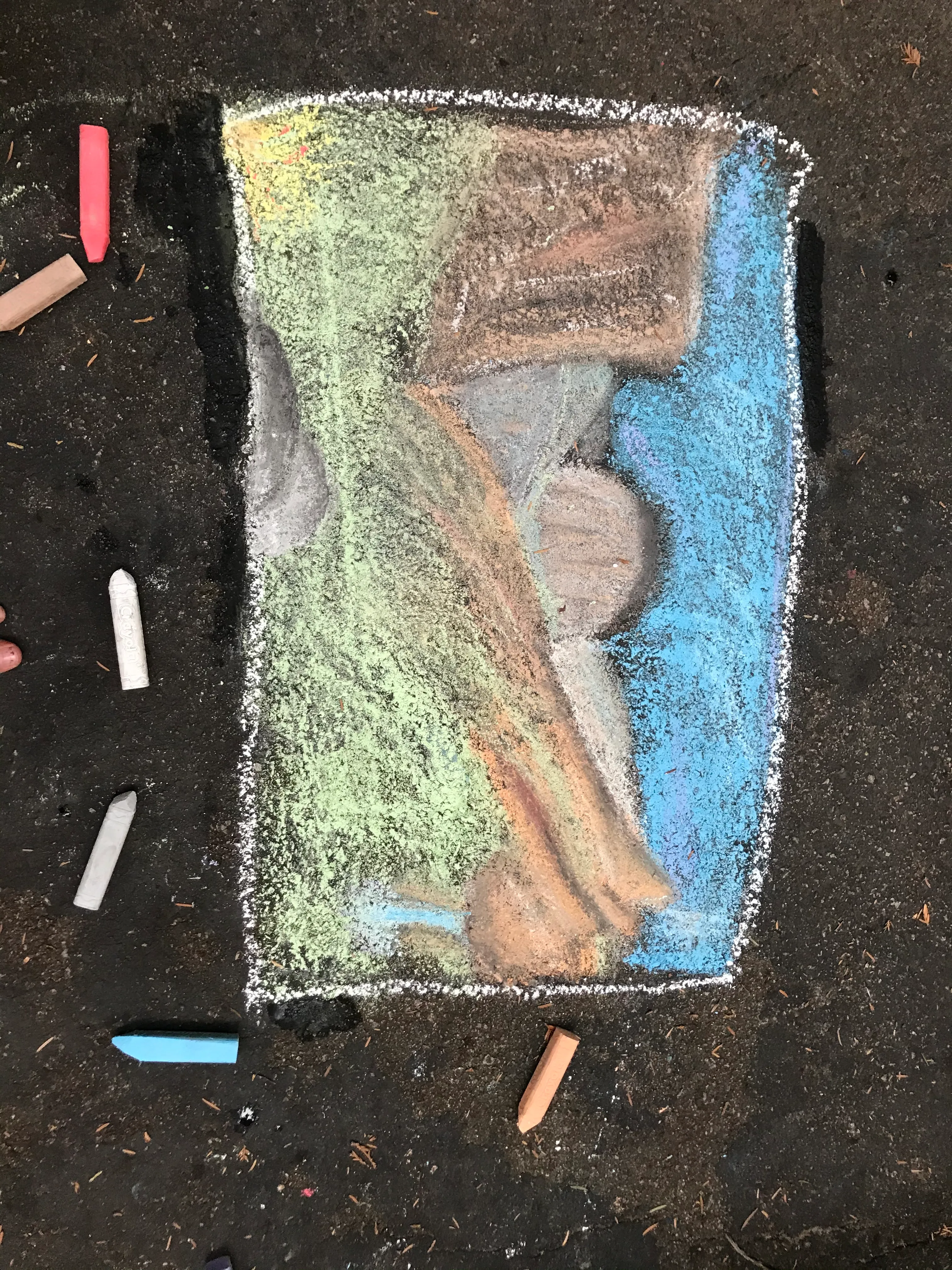 Challenge! Chalk Drawings!