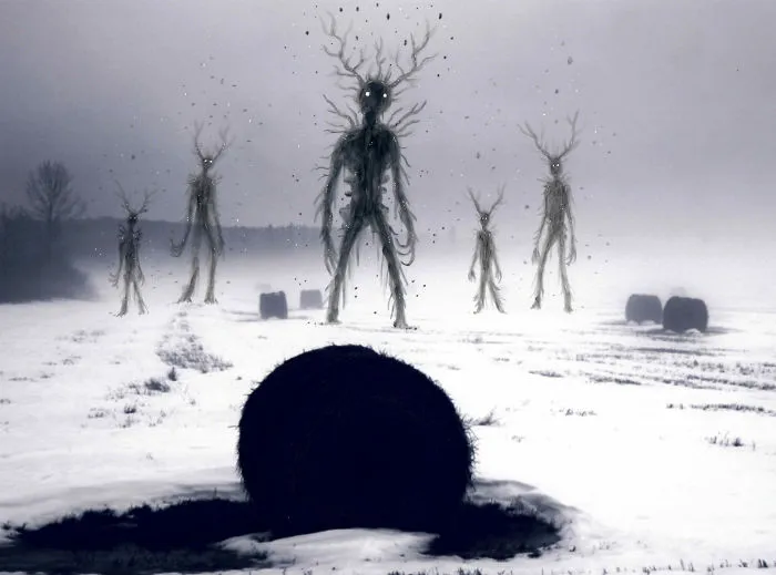 They Suddenly Appeared In The Mist