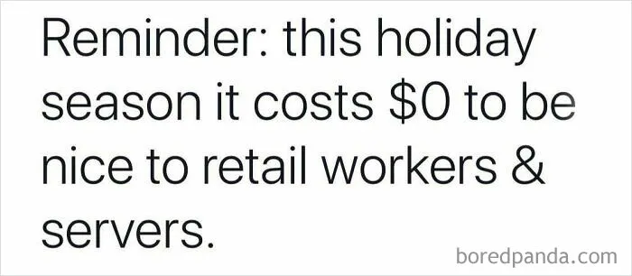 Just A Psa To The Customers: