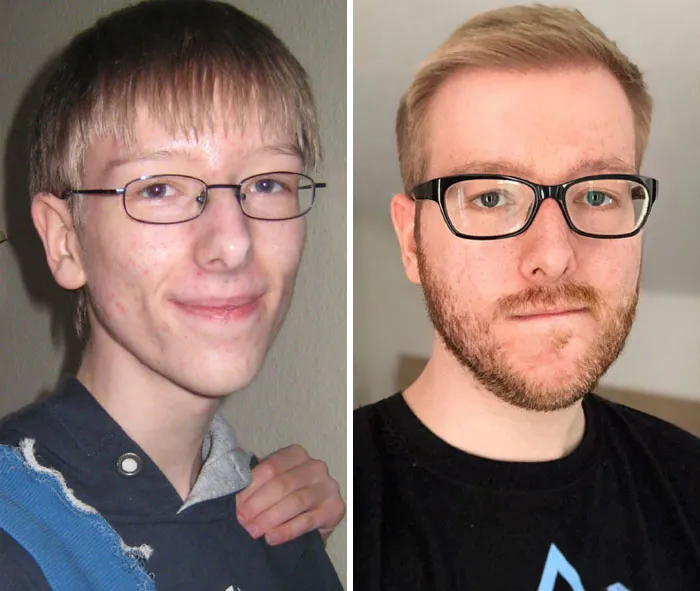 7 Years Can Make A Crazy Difference